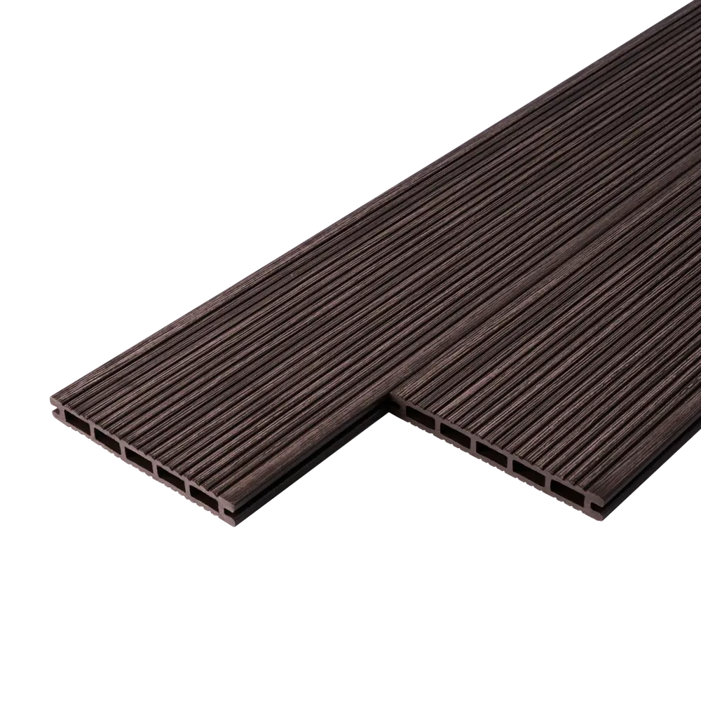 Террасная доска ДПК Freedeck цвет Венге 3000x150x17 мм вельвет 0.45 м² 89402960 STLM-2015558 Santreyd  - Вид №6