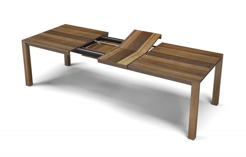 Huppé Раскладной прямоугольный обеденный стол из орехового дерева Fly 5387/8de - 5387/8e HUPPE - Вид №4