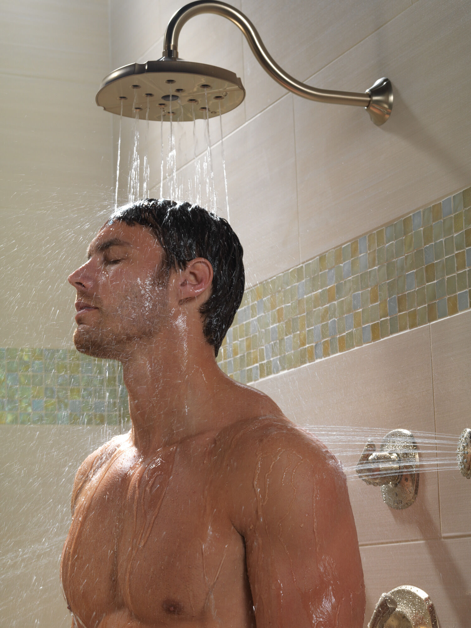 RP61273CZ Держатель для душа - 16 дюймов Delta Faucet Delta Шампанское бронза - Вид №1