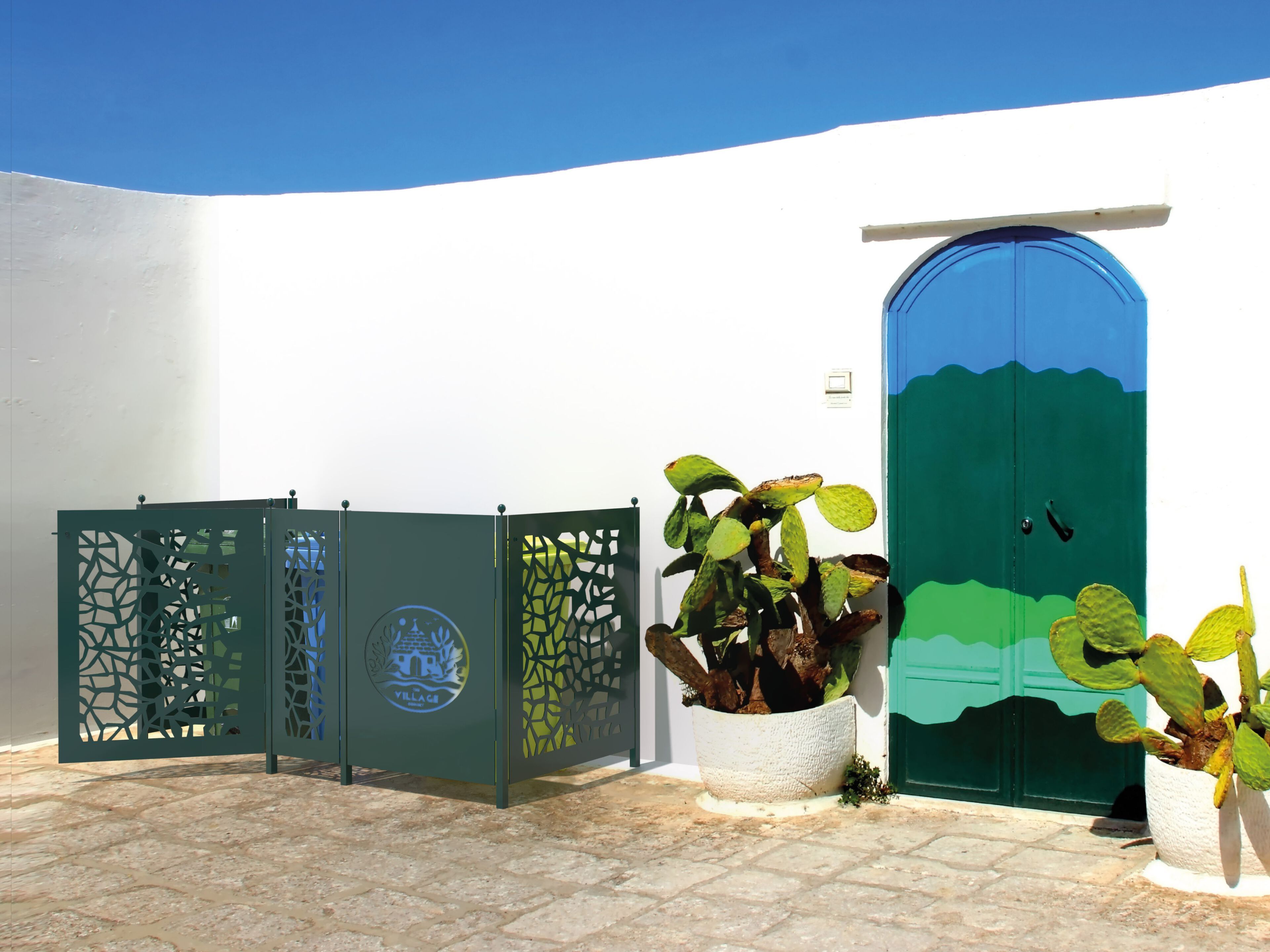 Фиксированный столб из оцинкованной стали Studio Città SIPARIO ARCH-00117241 - Вид №1