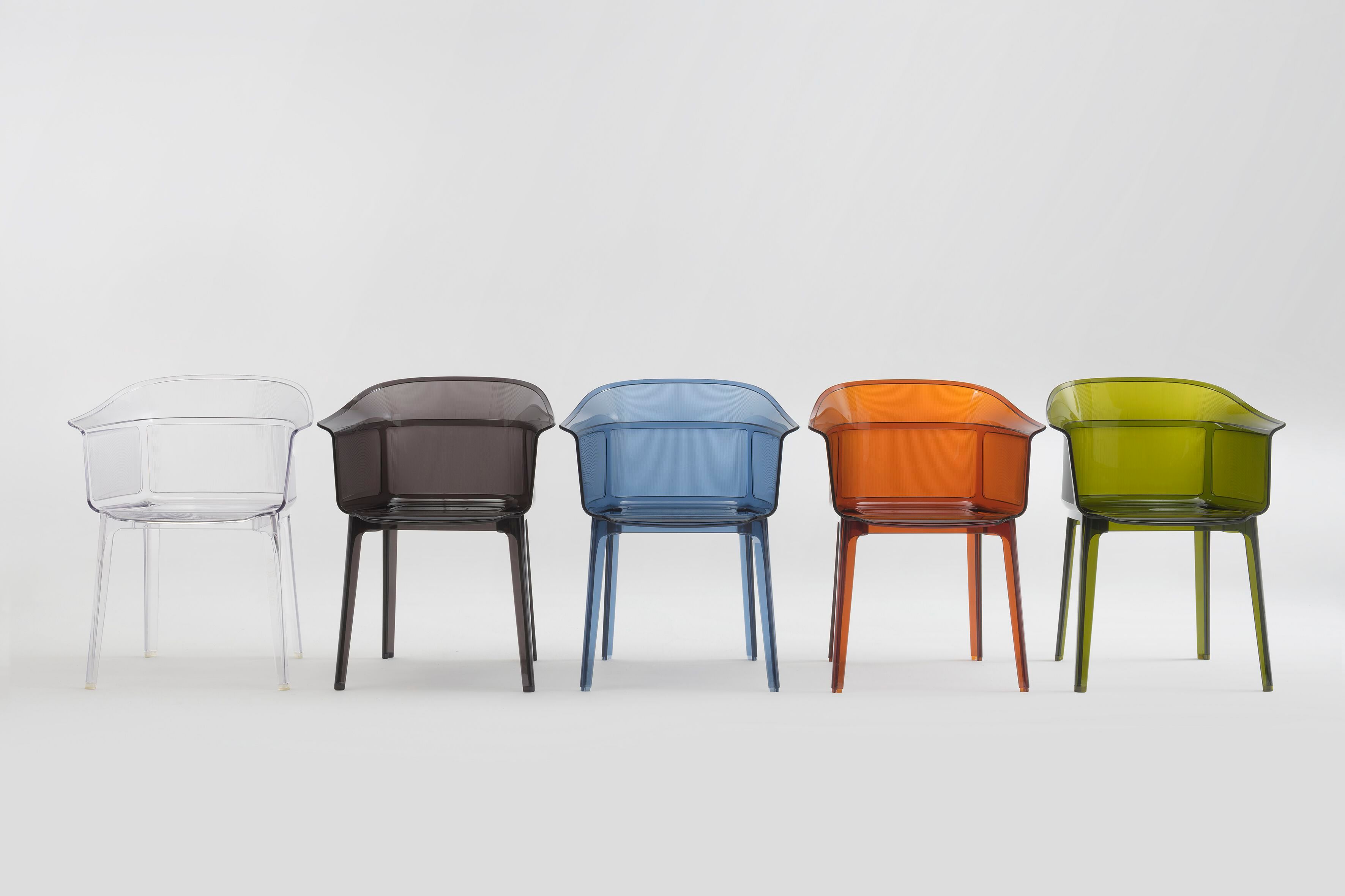 Штабелируемый стул из поликарбоната с подлокотниками Kartell PAPYRUS ARCH-00062058 - Вид №28