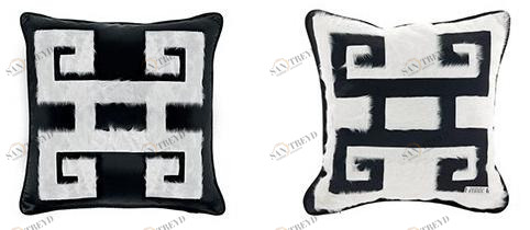 Gianfranco Ferré Home Квадратная подушка из бархата sun-id-1400575