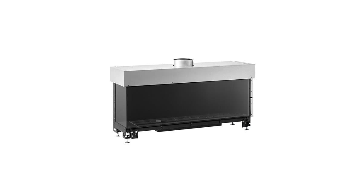 Газовый угловой камин Metalfire ARCH-00084062 - Вид №4