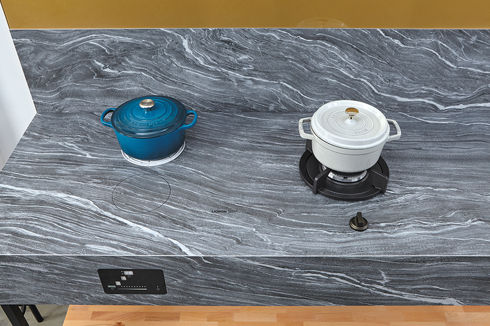 Столешницы для кухни - Оушен блэк LIGRON LIST314 1838 - Вид №15