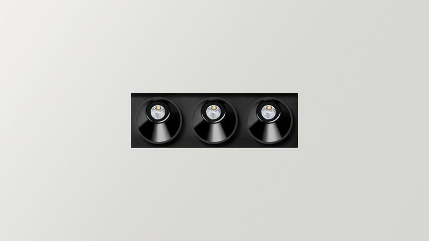 Arkoslight Алюминиевый потолочный линейный световой профиль для точечных светильников Black foster custom sun-id-1455112 - Вид №5