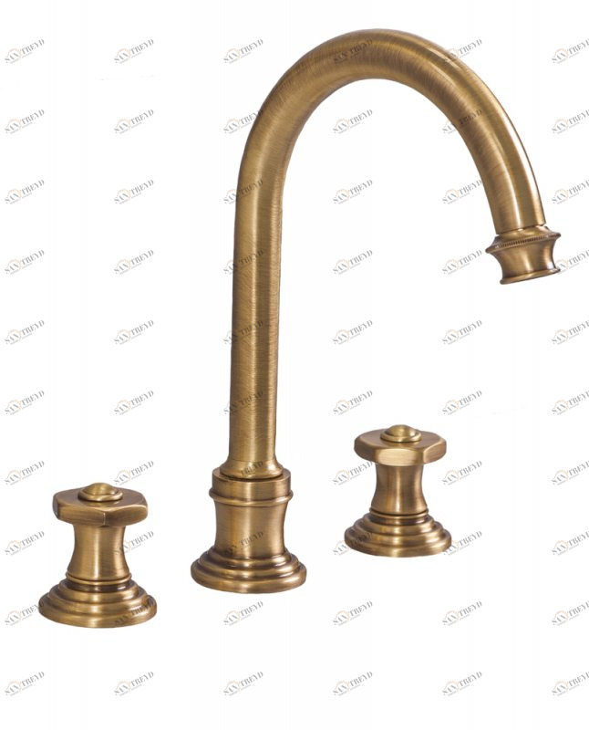 Смеситель на раковину на три отверстия Cezares APHRODITE-BLS2-A-02-O