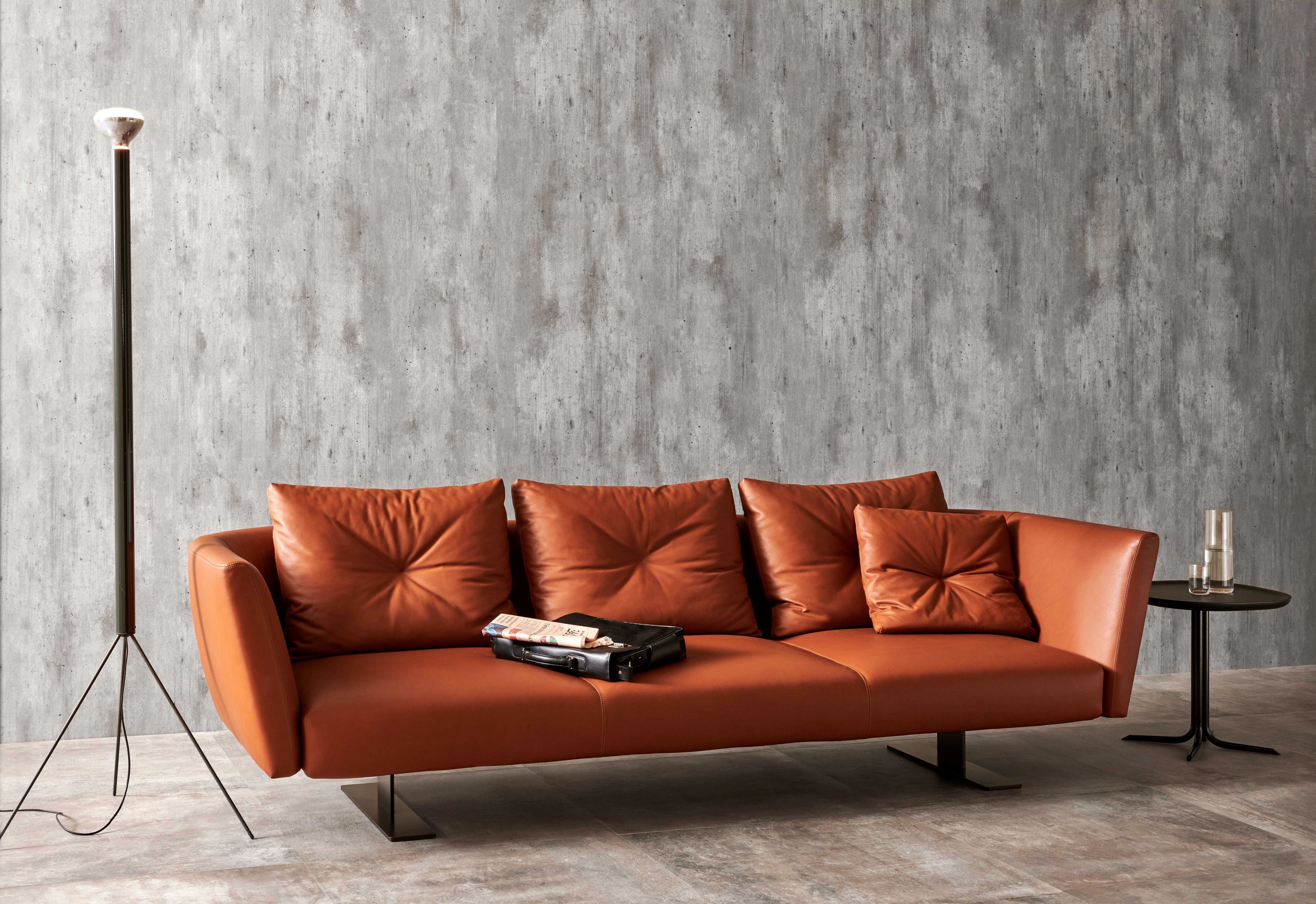 3-местный кожаный диван ESTEL GROUP Saint Barth ARCH-00006237