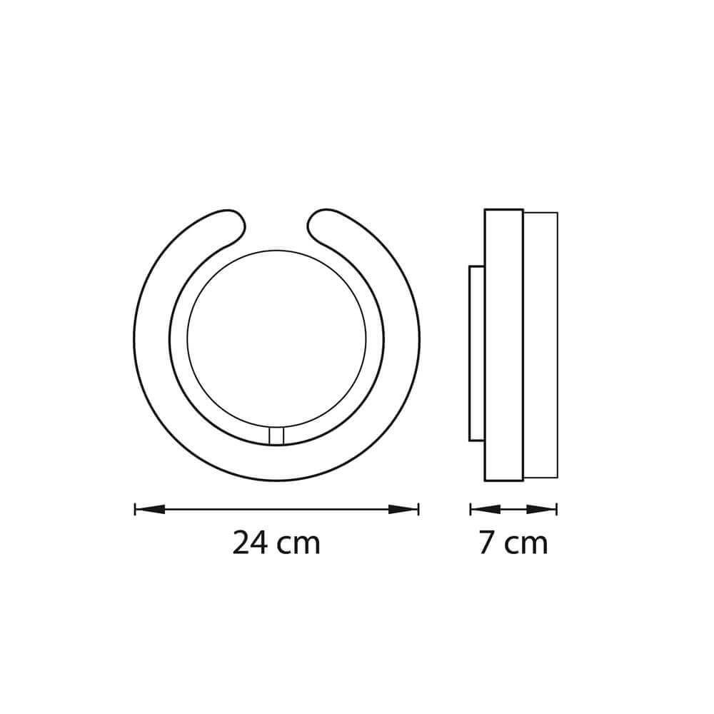 Бра настенное серебристое Lightstar Unitario 763639 LIGHTSTAR UNITARIO 00-3929187 Серебро  - Вид №3