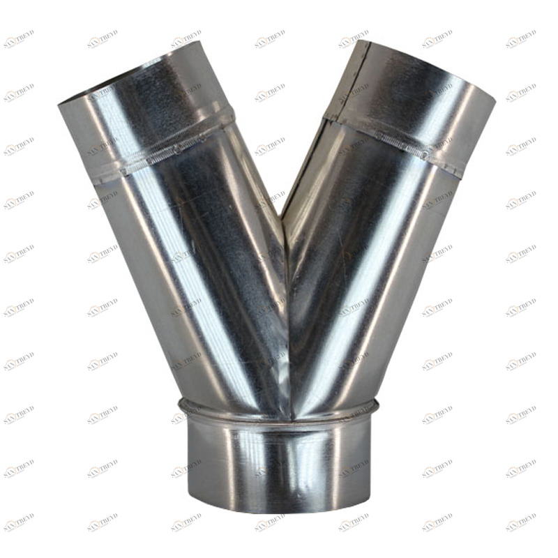 Тройник круглый Y-обр. (штаны) (оц. сталь) d200/200/200 Santreyd 00-0245-013