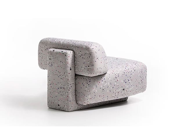 Съемное кресло из ткани MOROSO Gogan ARCH-00075460 - Вид №1