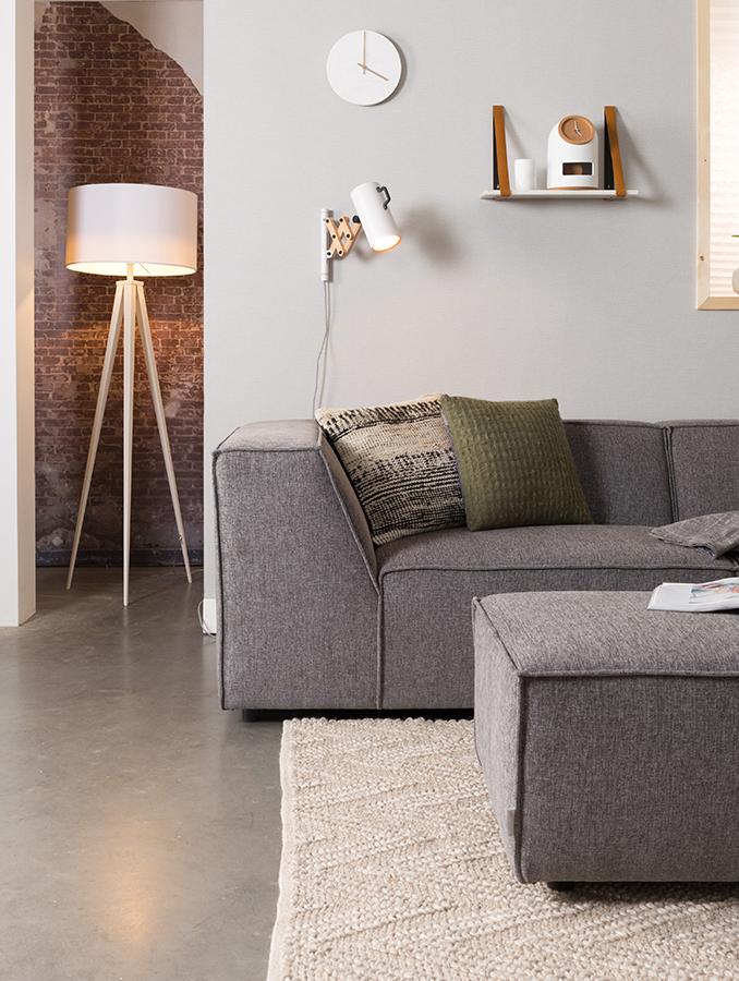 Часы настольные UNO белые Zuiver 8500053 - Вид №3