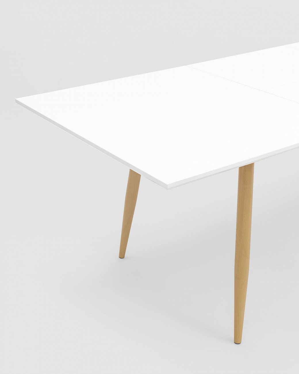 Стол обеденный раздвижной белый 160-220 см "Стокгольм" STOOL GROUP  00-3958849 Белый  - Вид №6