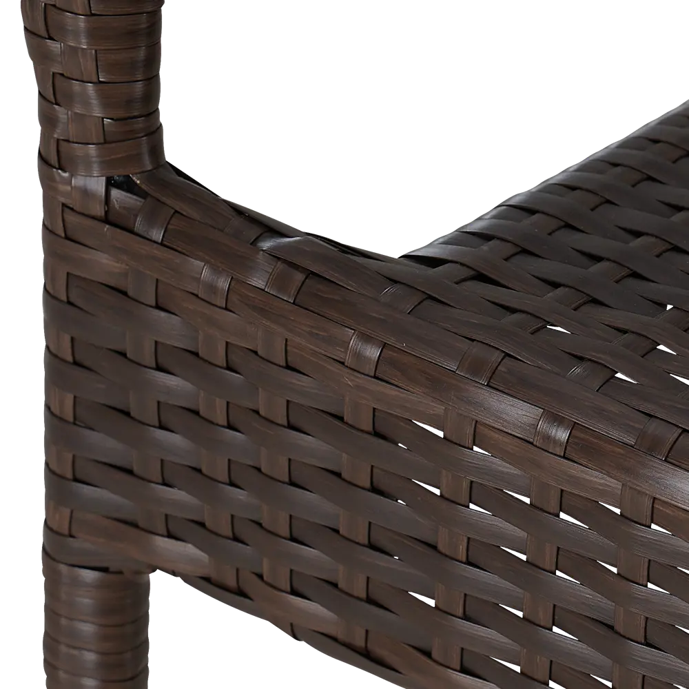 Стул садовый BEGINIA Elia 65x55x94 см металл коричневый STLM-2204098 - Вид №8