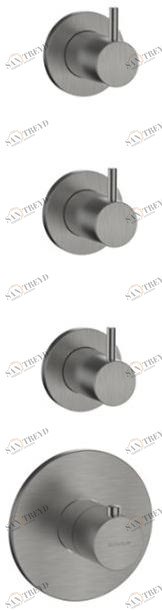 GUGLIELMI Встраиваемый термостатический смеситель для душа на 4 отверстия Sprint Fiin00982