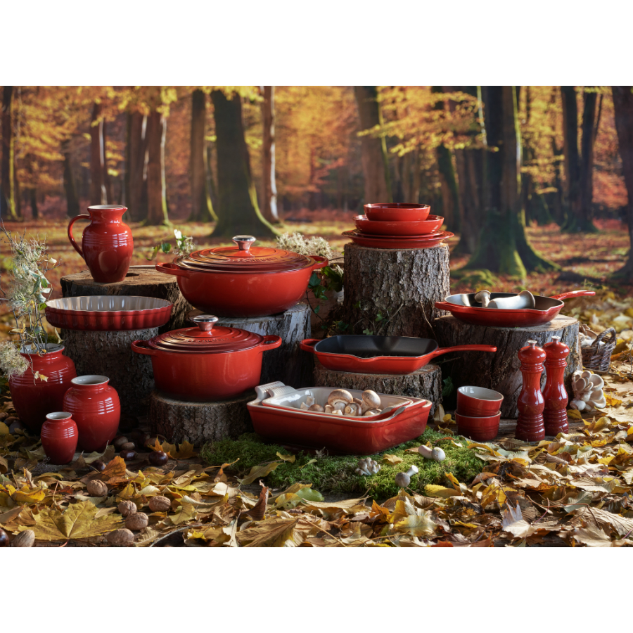 Сковорода чугунная Le Creuset, Ø20 см, бордовая 20182200600422 - Вид №2