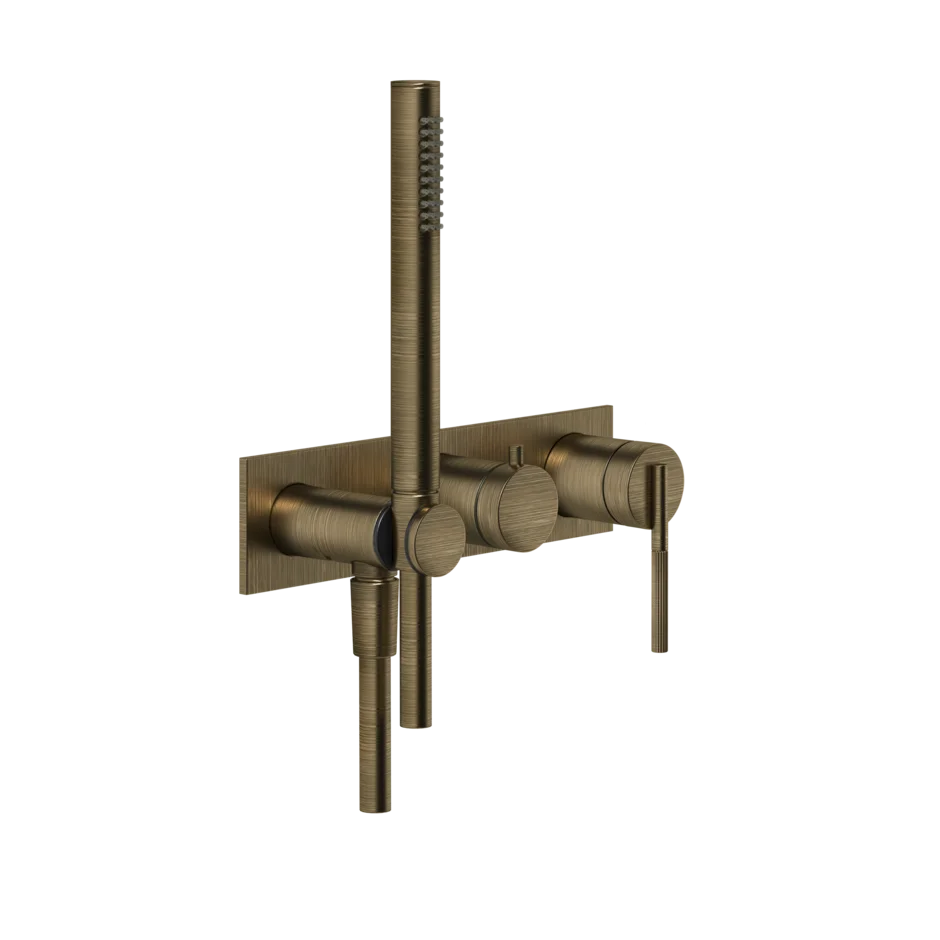 Смеситель для душа 63543 713 Gessi Ingranaggio СТАРИННАЯ ЛАТУНЬ 63543713