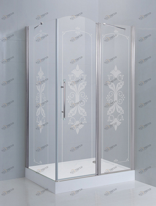 Душевой уголок CEZARES GIUBILEO-AH-11-100/80-CP-Cr-L