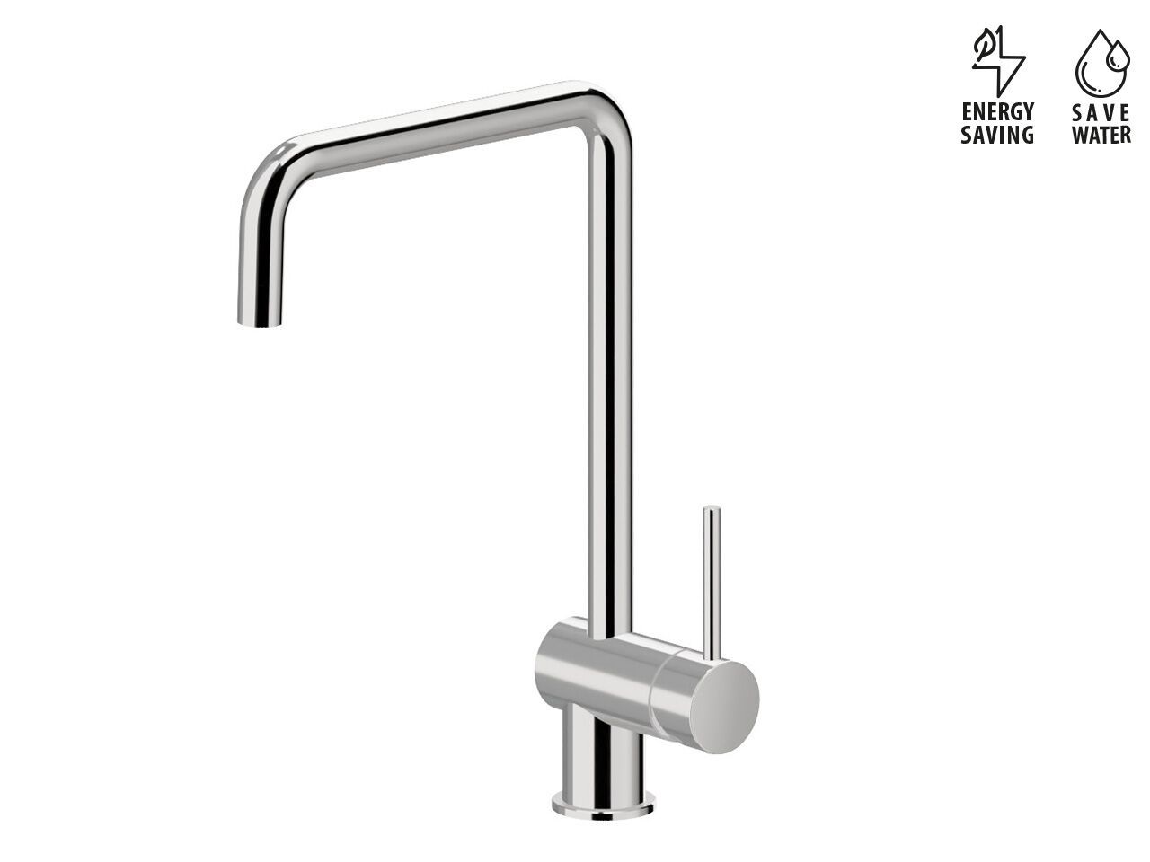 Смеситель для кухни с одним отверстием и поворотным изливом Newform XT KITCHEN ARCH-00023148