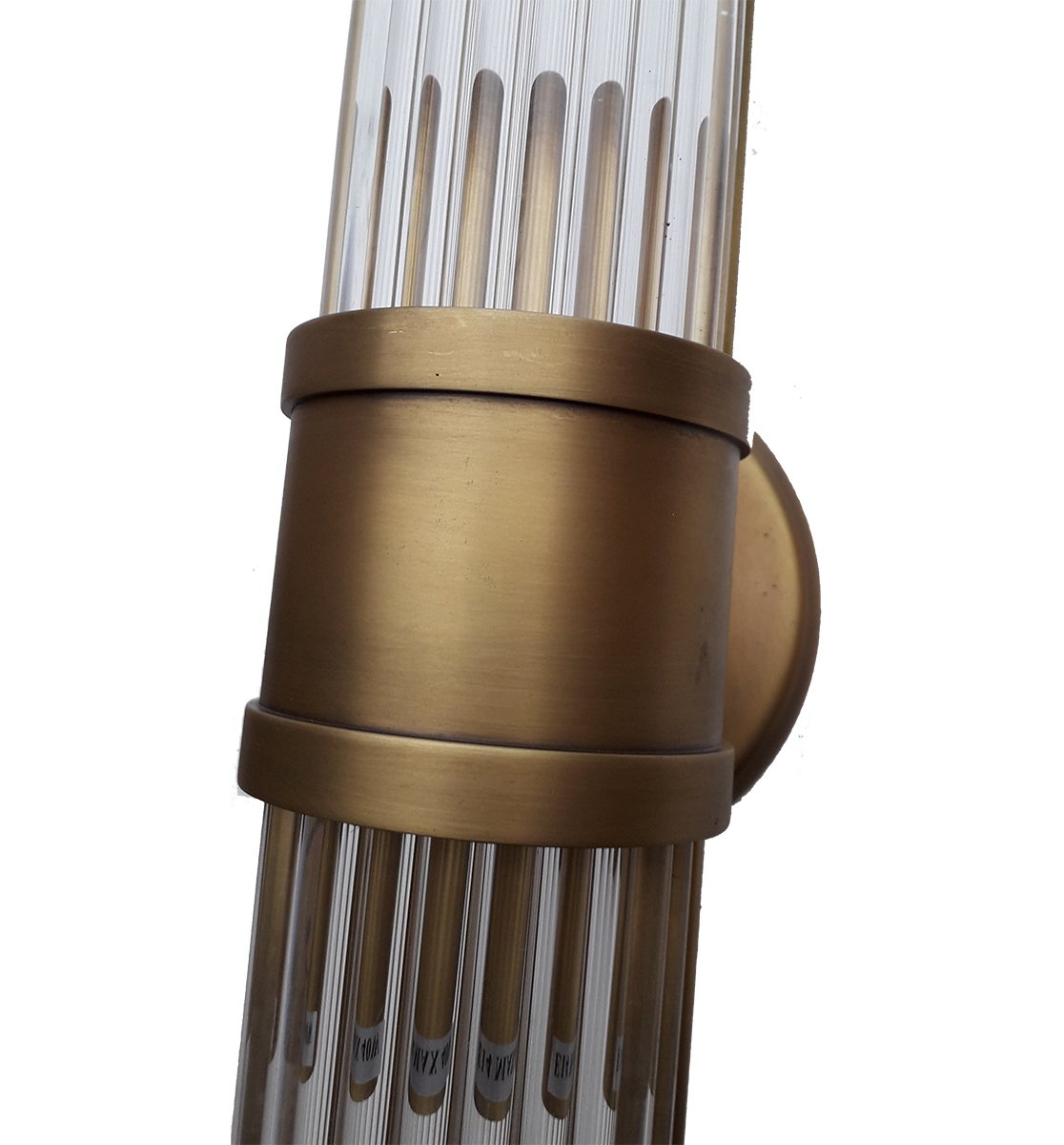 Светильник настенный золотистый Allen 1 Brass BRWL7001-AB DELIGHT COLLECTION  00-3882880 Золото  - Вид №1