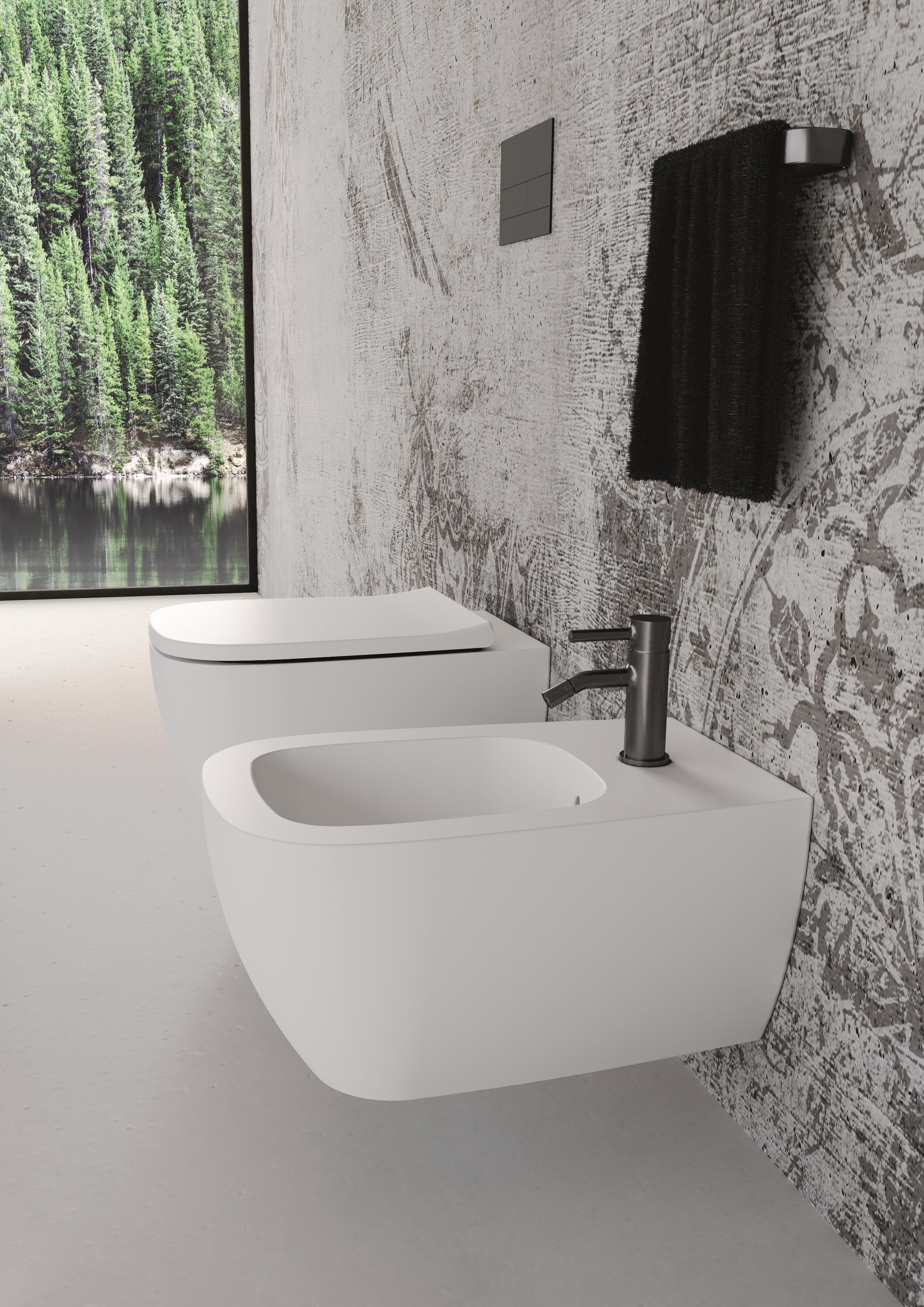 Керамический подвесной туалет Alice Ceramica Wunder ARCH-00110200 - Вид №1