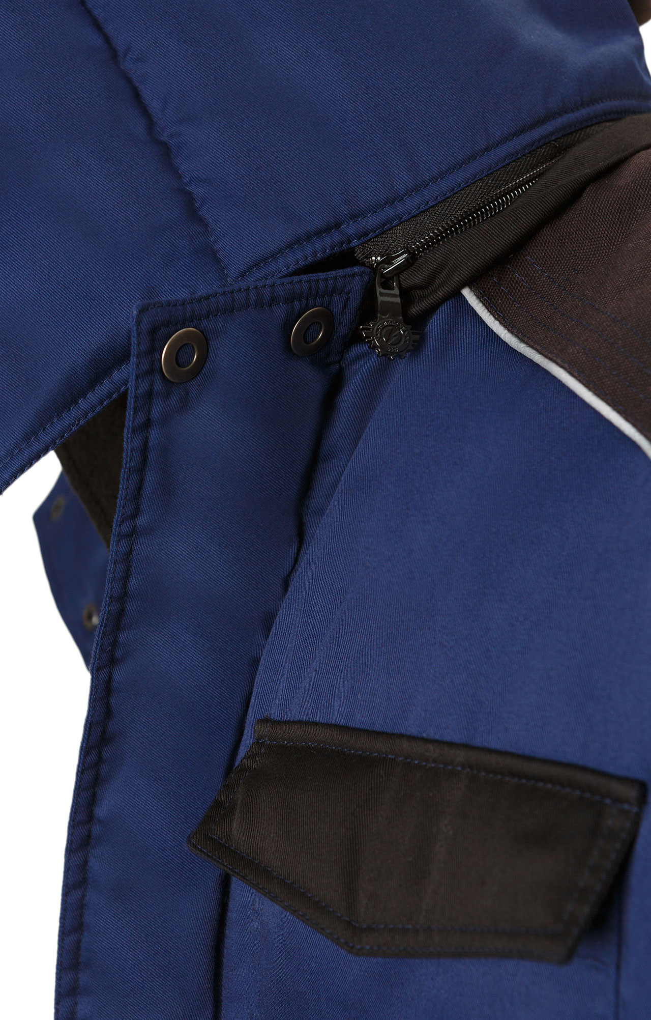 5037911 Костюм утепленный темно-синий черный STATUS  Зимняя спецодежда  размер 56-58/182-188  - Вид №11