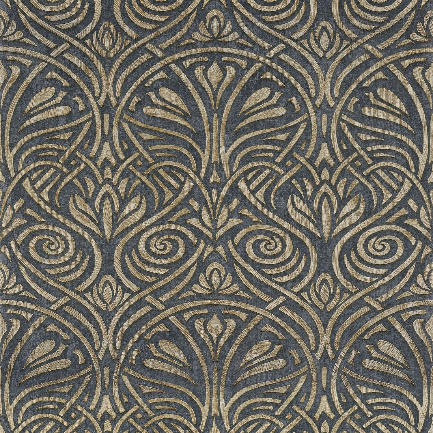 Рулон обоев CASAMANCE 74410426 Основа нетканый винил MANSOUR