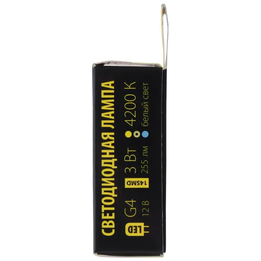 Лампа светодиодная G4 3 Вт 12 В 3300 К свет нейтральный 81969426 STLM-2203505 Elektrostandard  - Вид №2