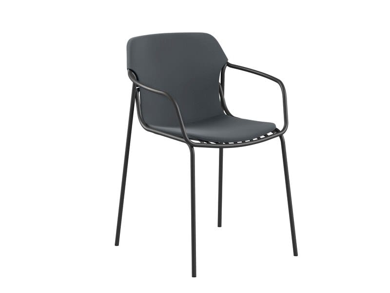 Крытый и открытый стальной стул Brunner crona steel ARCH-00131778 - Вид №4