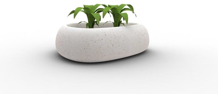 Manufatti Viscio Низкий горшок для общественных мест из реконструированного камня sun-id-1396845 - Вид №14