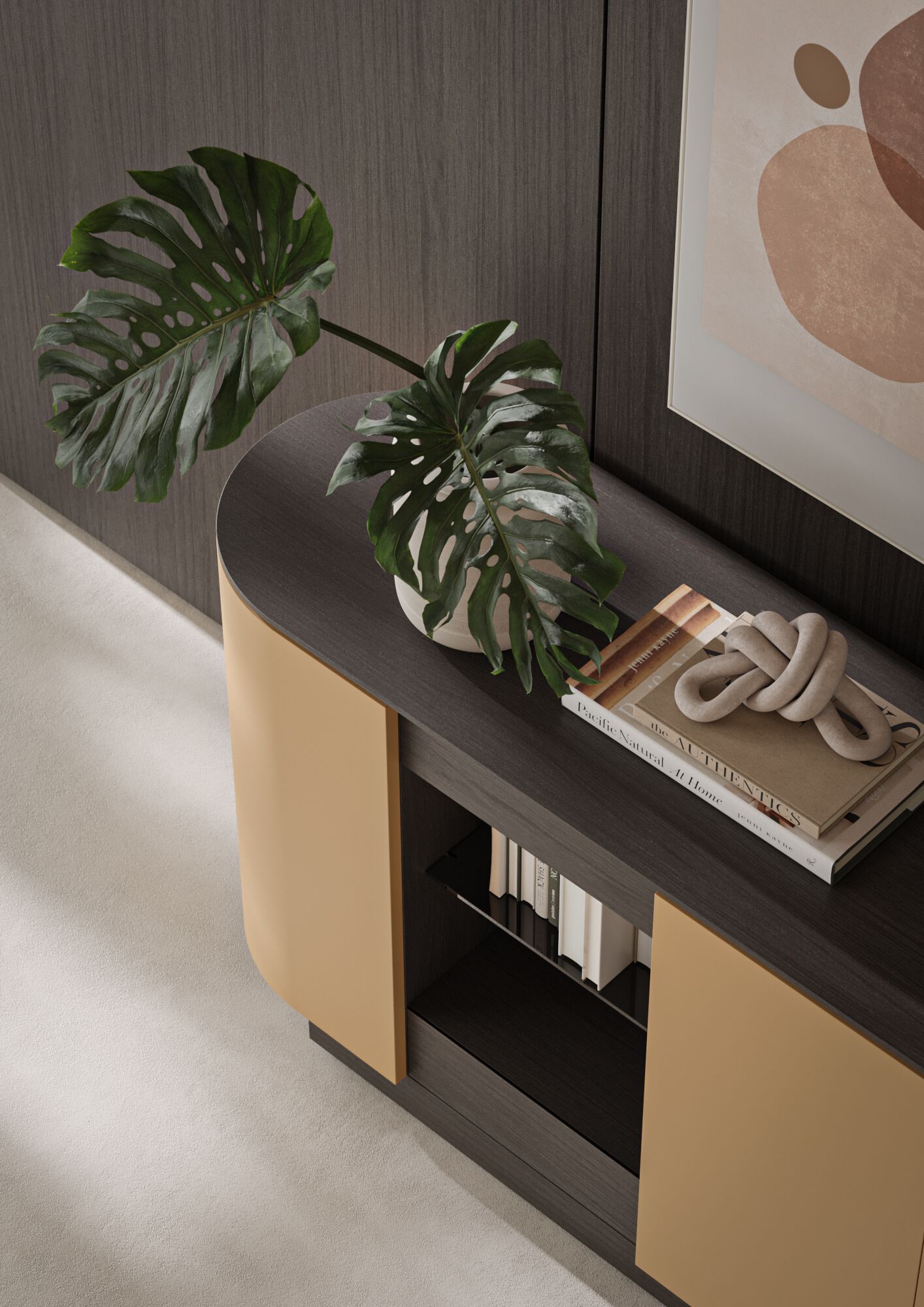 Шкаф из дуба с распашными дверями PROF Dea ARCH-00116449 - Вид №25