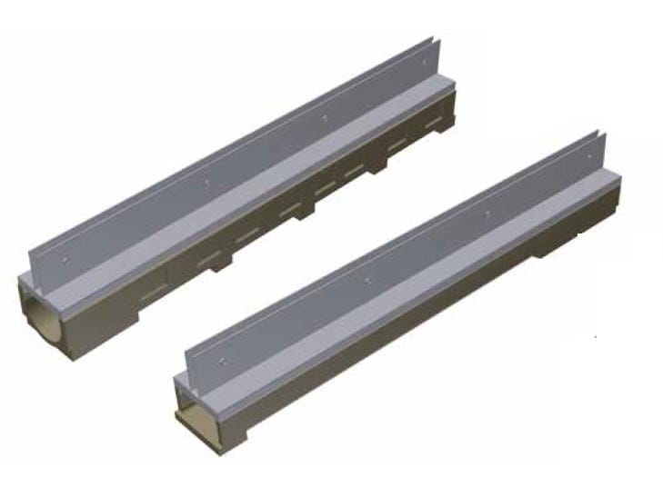 Оцинкованная крышка с центральной прорезью GRIDIRON каналы из полимерного цемента ARCH-00141708