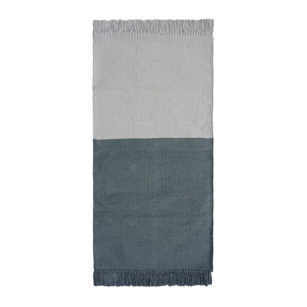 Ковер KREAFORTA Madras 60x120 см хлопок цвет голубой 89443491 STLM-2012220 