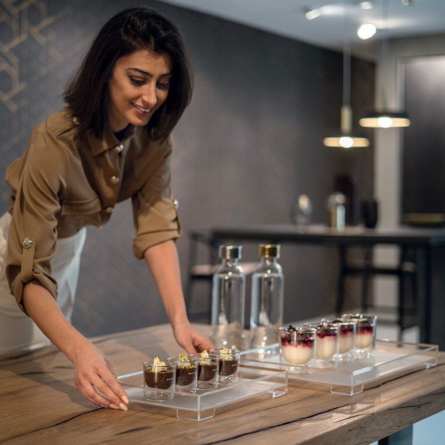 19780081 Поднос essence l, голубой Guzzini  - Вид №2