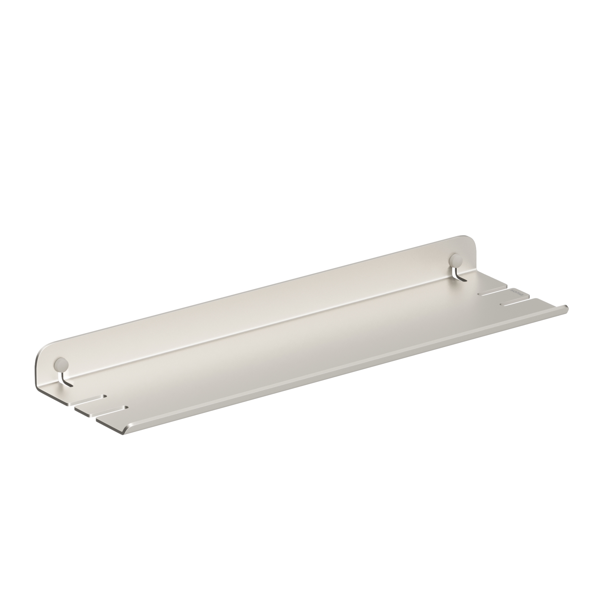 185665 Полка с крючками 45 см цвет Серый Sonia QUICK Испания