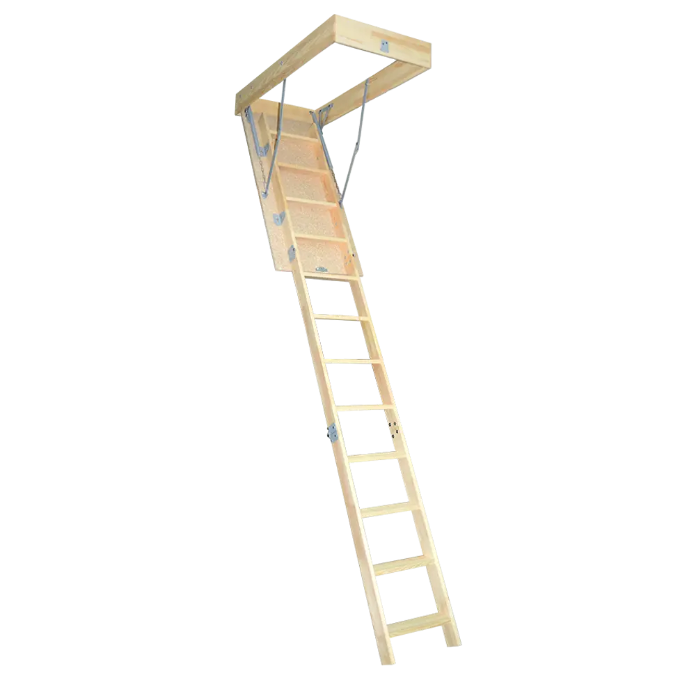 Лестница чердачная складная с секциями ЧЛ-14 60x120x280 см ЛЕСЕНКА STLM-2033736