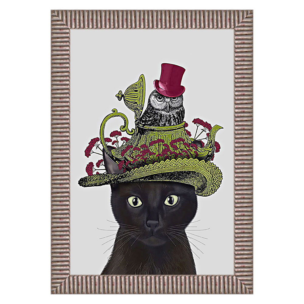 972246744 Картина «Мисс Ти Тайм» в раме Object Desire 