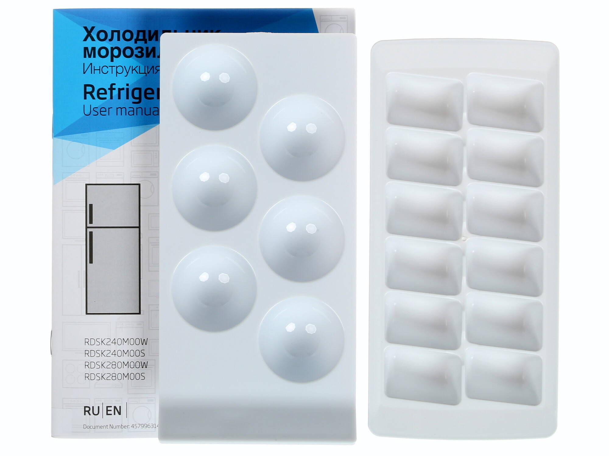 1153695 Холодильник с морозильником   Beko RDSK240M00S серый STDN-0022084 - Вид №8