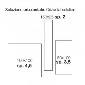 1512PX200 Дымоход Пятьдесят ваза Adriani e Rossi белый