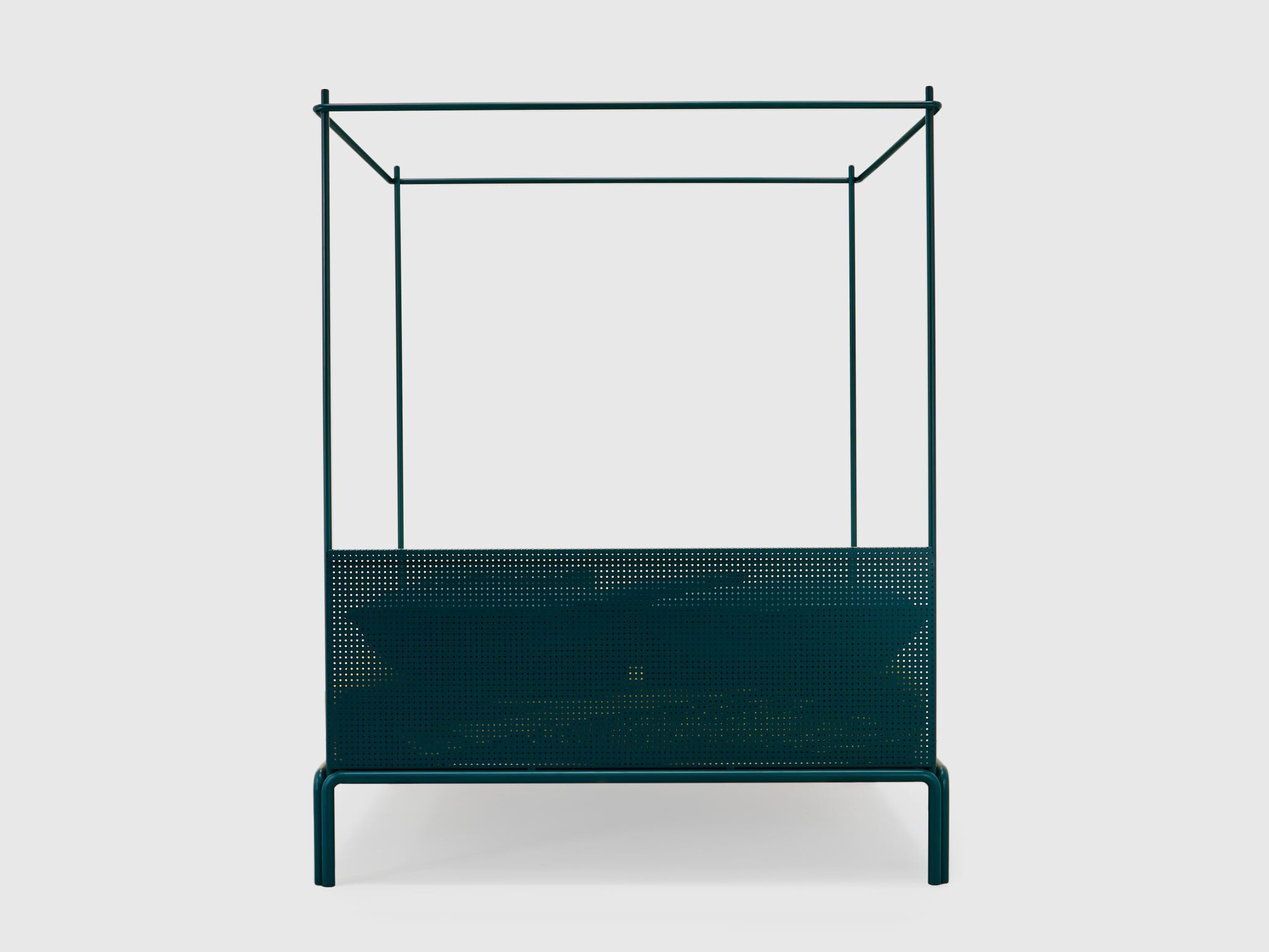 Двуспальная кровать из кованого железа с балдахином Lispi TRESCA ARCH-00019052 - Вид №7