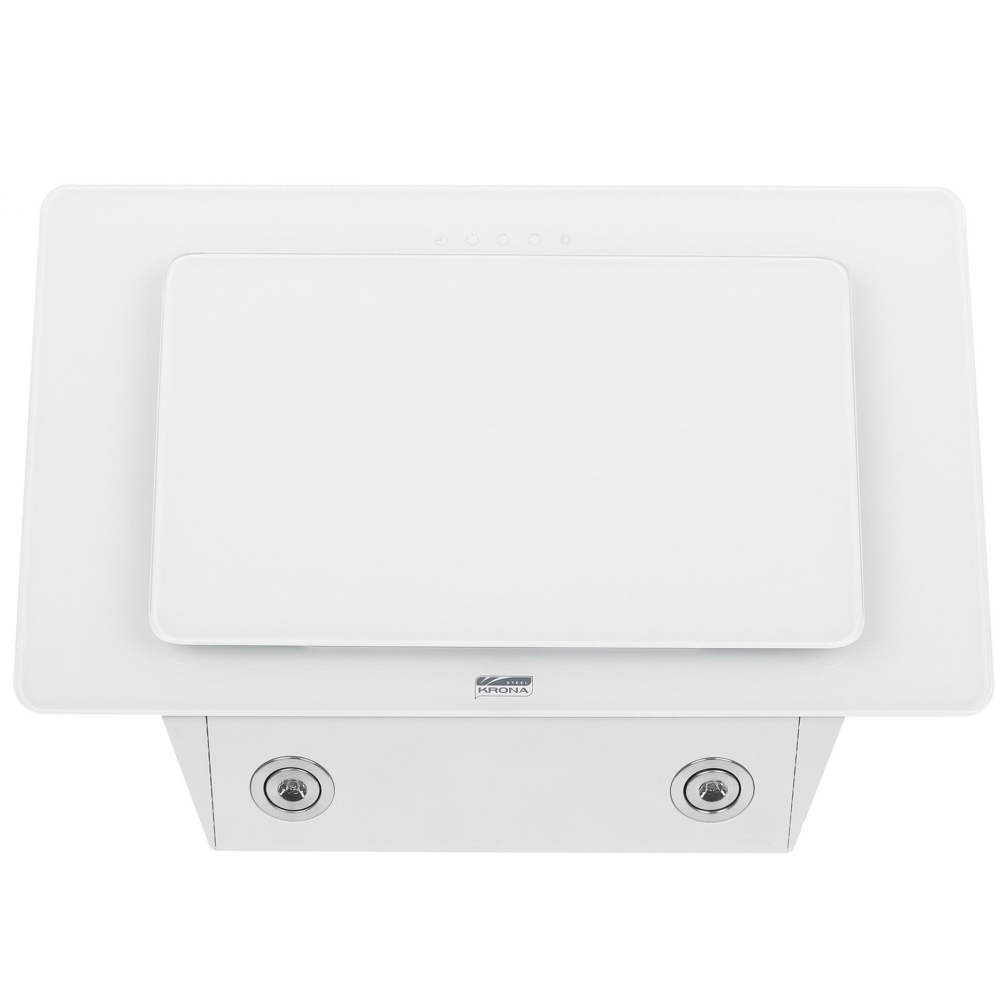 8118341 Вытяжка наклонная KRONA LIVA 600 S белый/белый STDN-0148923 - Вид №2
