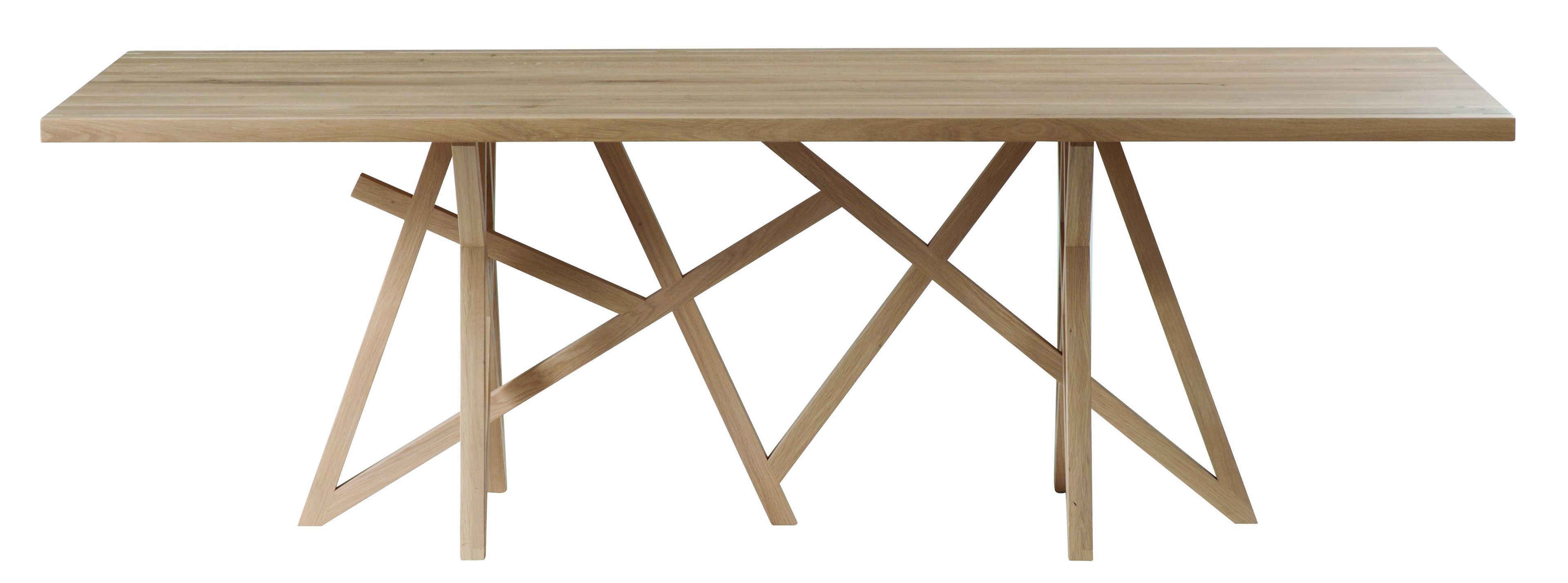 Прямоугольный обеденный стол из дуба ROCHE BOBOIS ARCH-00082995 - Вид №1