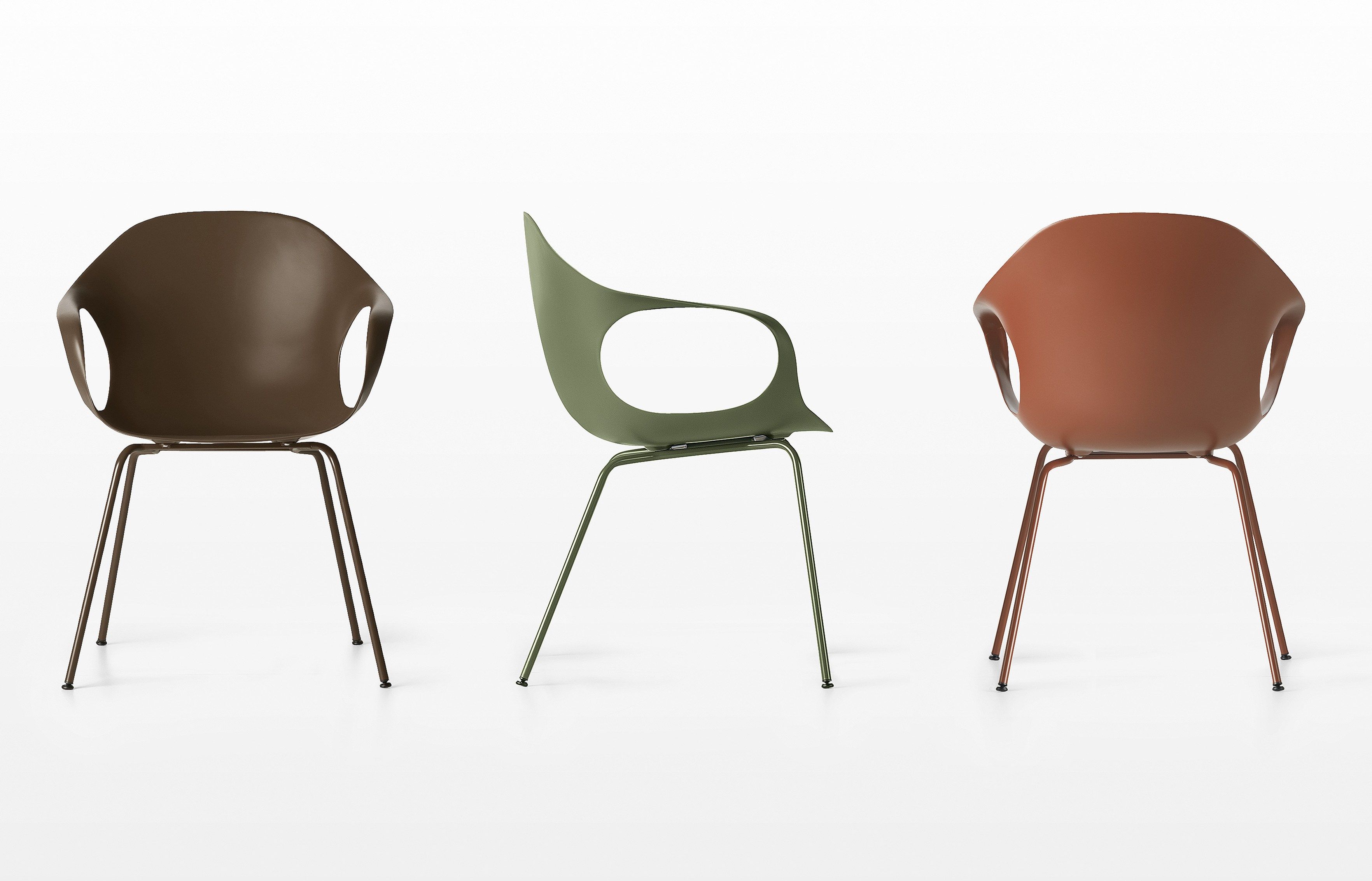 Полиуретановый стул с подлокотниками Kristalia ARCH-00142305 - Вид №8