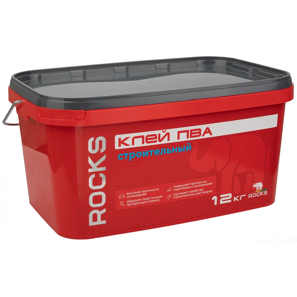 Клей ПВА Строительный Rocks 12 кг STLM-2066758 - Вид №3