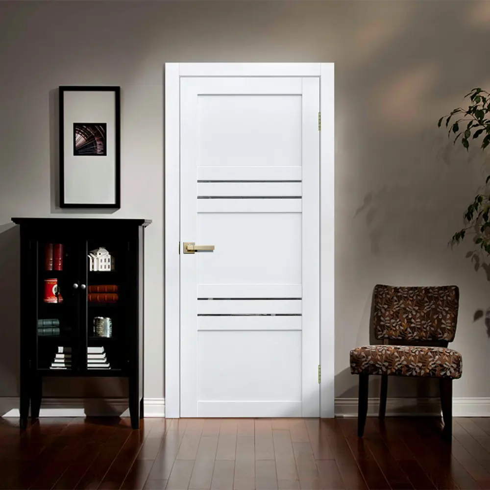 Комплект двери Artens Флай глухая 80x200 см Hardflex белый с добором 200 мм STLM-2127453 - Вид №1