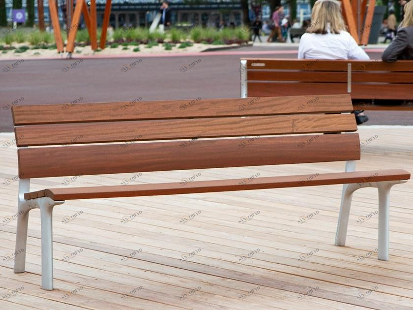 URBIDERMIS Деревянная скамейка со спинкой Neoromántico sun-id-1413564