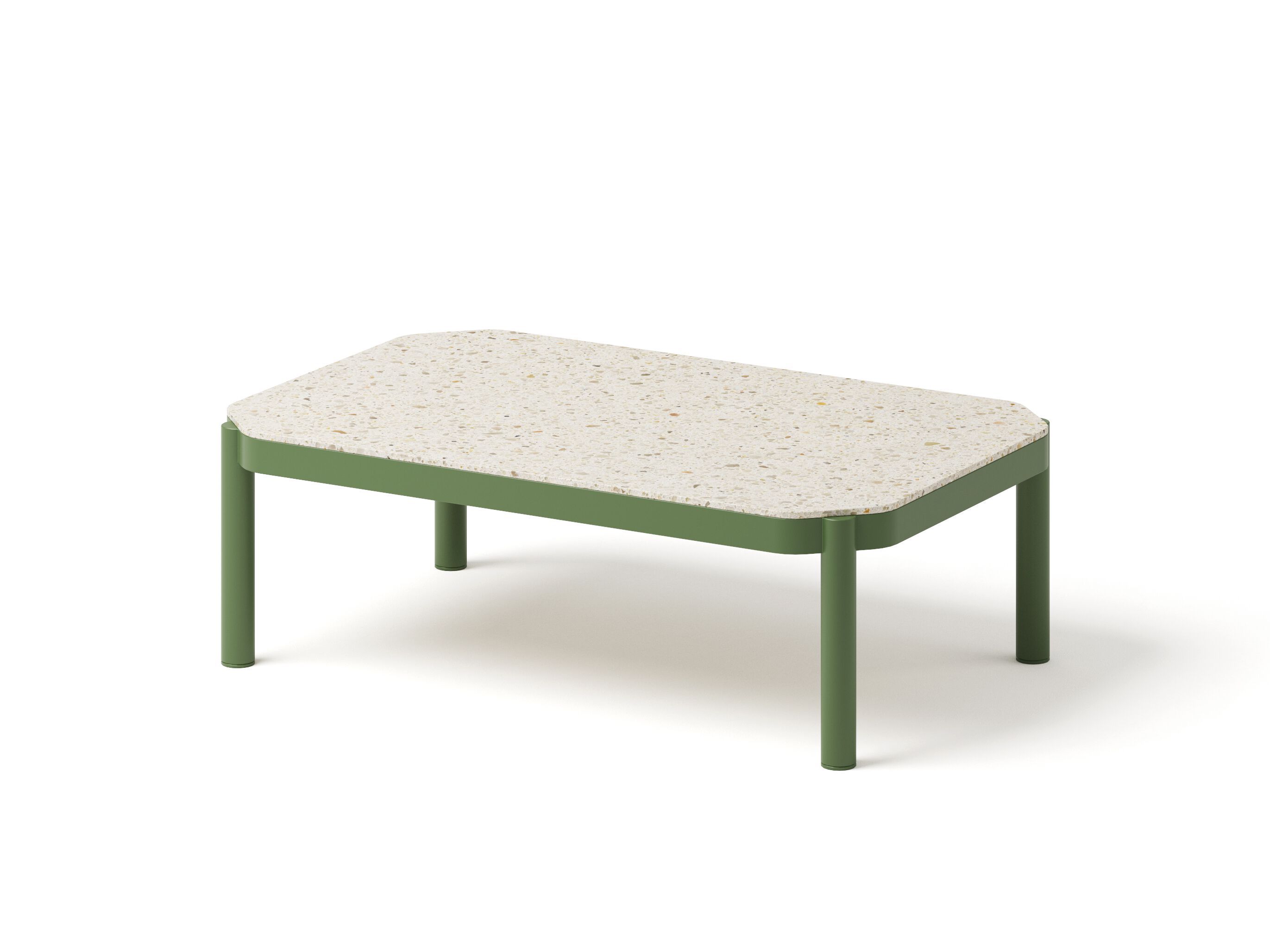 Алюминиевый прямоугольный журнальный столик Joyf Tropic ARCH-00053753