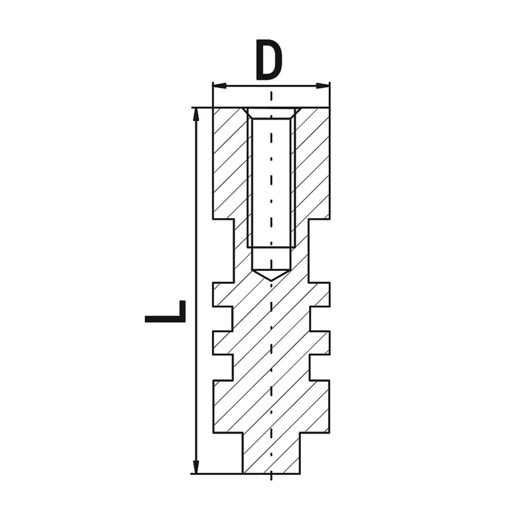 VF.071.000.020-025 Valfex Шток для шарового крана  - Вид №1
