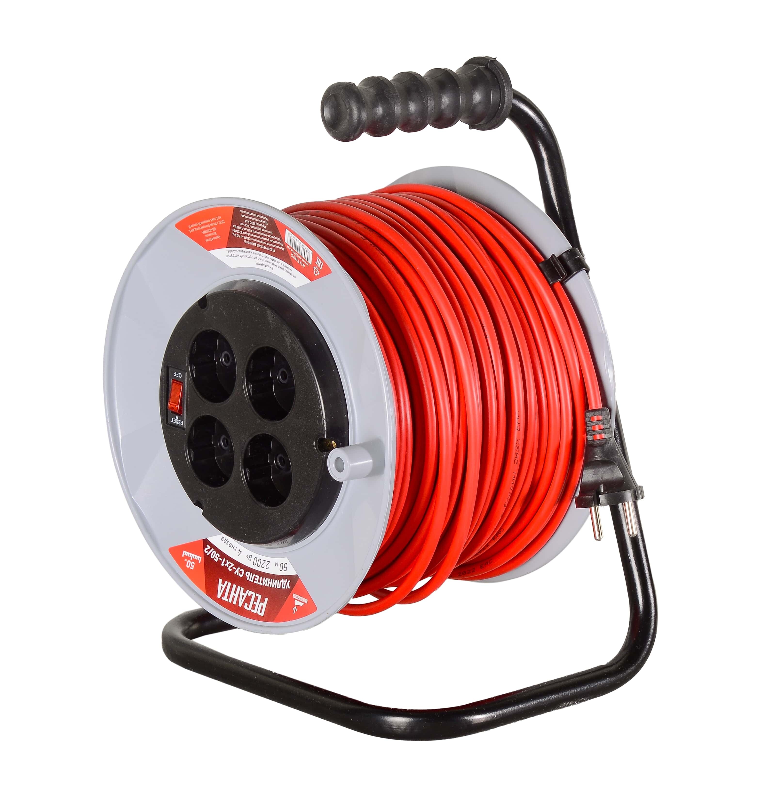 Удлинитель силовой Ресанта СУ-2х1-50/2 серый 5413369 STDN-0035810 - Вид №3