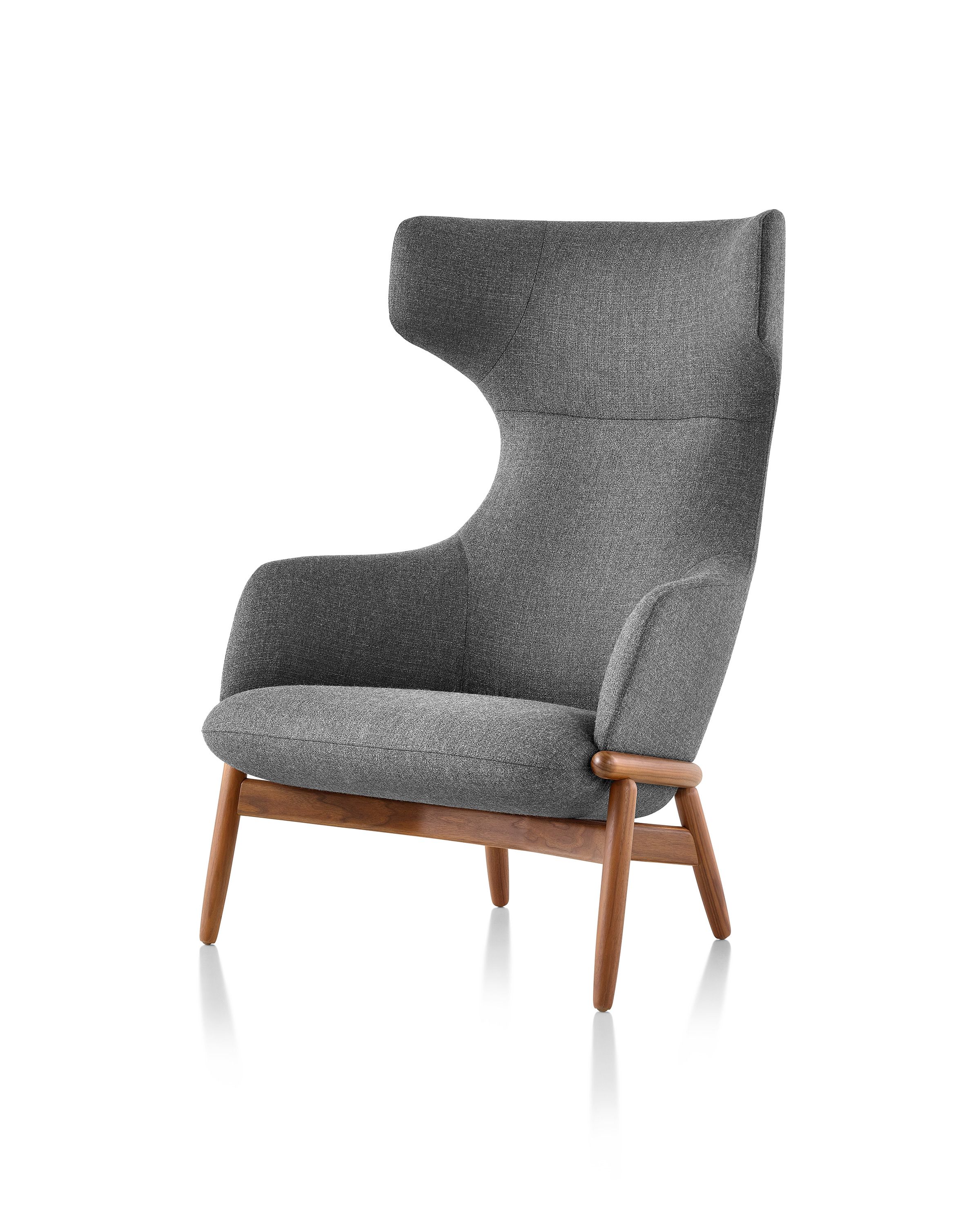 Кресло bergère из ткани с высокой спинкой Herman Miller Reframe ARCH-00115309 - Вид №11