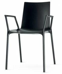 Wiesner-Hager Стул ресторанный полипропиленовый с подлокотниками Macao 6837-200